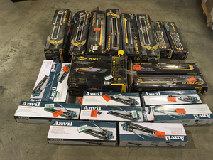 Lot of Mixed Assorted Tile Cutters Customer Returns See Terms on Auction