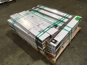 Pallet of 32 Mixed Flooring Customer Returns  See Terms on Auction