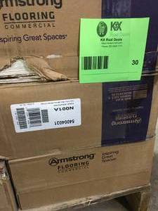 Pallet of Armstrong Flooring Customer Returns See Terms on  Auction