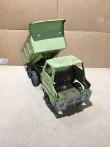 lot 5 image: Vintage Tonka Dump truck Light Green