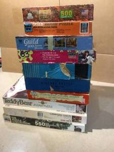 lot 16 image: 10 Various puzzles