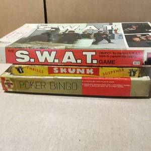 lot 26 image: 3 Vintage games See pictures