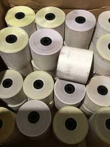 lot 98 image: 50 rolls of Thermal Paper