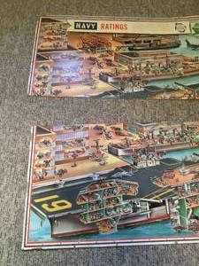 lot 139 image: Old Navy wall art.
