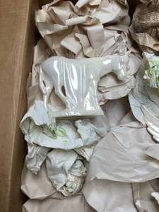 lot 144 image: Ceramic nativity scene