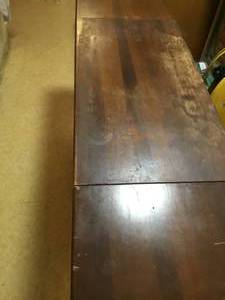 lot 229 image: Mahogany buffet table from Phililpines
