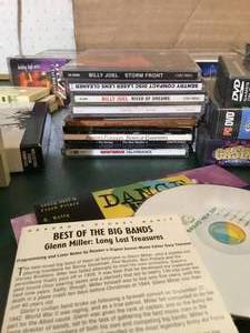 lot 240 image: Box of CDs Cassette tape and others