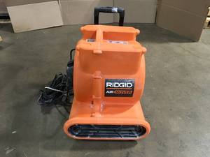 RIDGID 1625 CFM Blower Fan Air Mover with Handle and Wheels Customer Returns See Terms on Auction