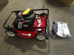 Yard Machines 20 in. 125 cc OHV Briggs and Stratton Gas Walk Behind Push Mower Customer Returns See Terms on Auction