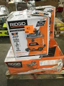 Lot of Mixed Assorted Ridgid Power Tools Various Models and Conditions Customer Returns See Term son Auction