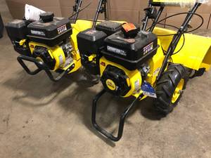 Lot of 2 Champion Power Equipment 19 in. 212cc 4-Stroke Gas Garden Counter Rotating Rear Tine Tiller with Self-Propelled Agricultural Tires One Unit Not Checked Customer Returns See Terms on Auction