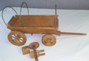 Wood Covered Wagon