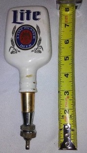 Lite Beer Tap Handle.