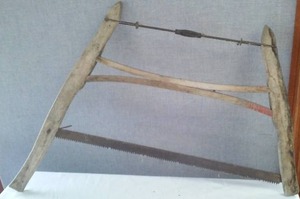 2 Man Saw. Vintage