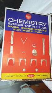 Vintage Gilbert Chemistry Set.