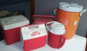 (5) Coolers. All Need A Bath