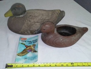(2) Duck Decor and 1954 Book