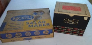 Vintage Mouli & Veg O Matic In Boxes