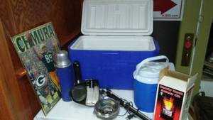 Coolers, Sleeping Bags (5) & More.