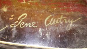 Gene Autry Guitar.