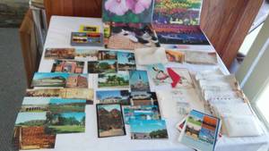Post Cards, Calendars, 1946 Military Mail and More.