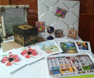 Artwork, Globe, Artist Board and More
