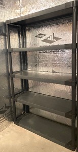 lot 69 image: Plastic Storage Shelf