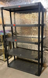 lot 66 image: Plastic Storage Shelf