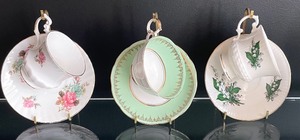 lot 98 image: Darling Tea Cups and Saucers