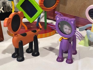 lot 33 image: Colorful and Fun Whimsical Picture Frames