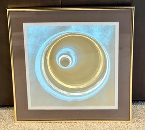 lot 12 image: Optical Illusion Abstract Art Piece