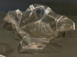 lot 38 image: Three Plastic Contemporary Style Serving Pieces