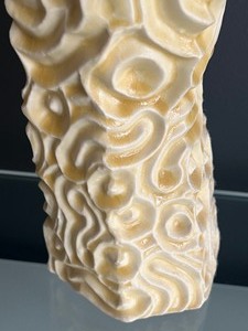 lot 102 image: Artisan Created Ceramic Vase
