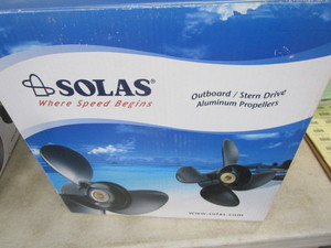 Solas Aluminum Prop W Hub & Instal...