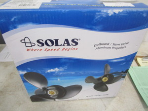 Solas Aluminum Prop W Hub, 12.25D...