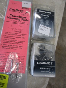2 - Lowrance Transducer Brackets, R...