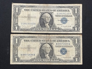 2 Silver Certificates