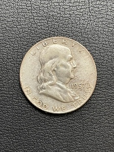 1957-D Franklin Half Dollar