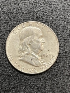 1963-D Franklin Half Dollar