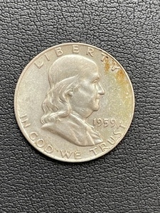 1959-D Franklin Half Dollar
