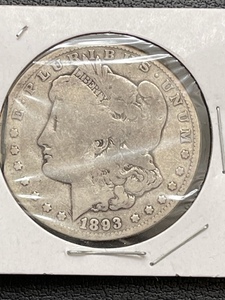 1893 Morgan Dollar