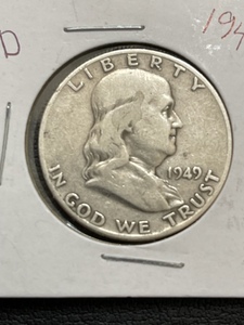 1949-D Franklin Half Dollar