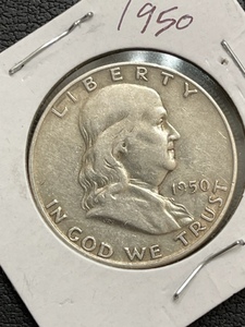 1950-D Franklin Half Dollar