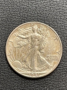 1941-D Walking Liberty Half Dollar