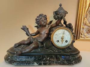 Antique French Mantle Clock
