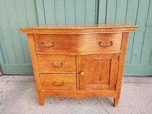 Antique Oak Commode