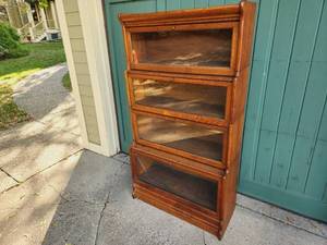 Antique Barrister Bookcase
