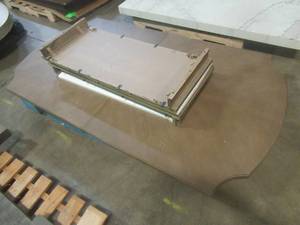 CREATED FOR MACYs FURNITURE, Solid Wood Dining Table Top (Missing Legs - Top Only). Includes (2) 18 Leafs. Slight Corner and Edge DingsScratches (see photos). Approximate Dimensions80 X 44 Tall.