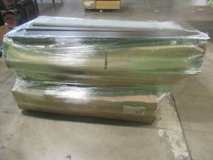 LARGE WHOLESALE PALLET OF FURNITURE (Could have Table Tops, Bed Parts, and More), These Boxes Have not been inspected and are being sold directly off the truck. Condition is unknown.