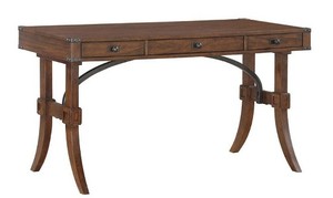 CREATED FOR MACYs  FURNITURE, Solid Wood Frazier Writing Desk, Appears to be complete.  Approximate Dimensions 55 x 24 x 30 Tall.